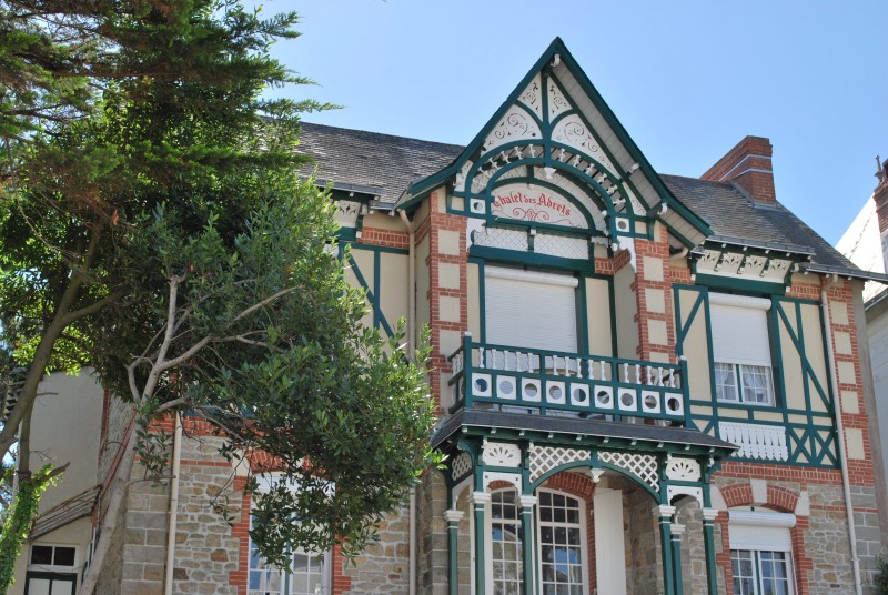 Villa dans une rue de La Baule