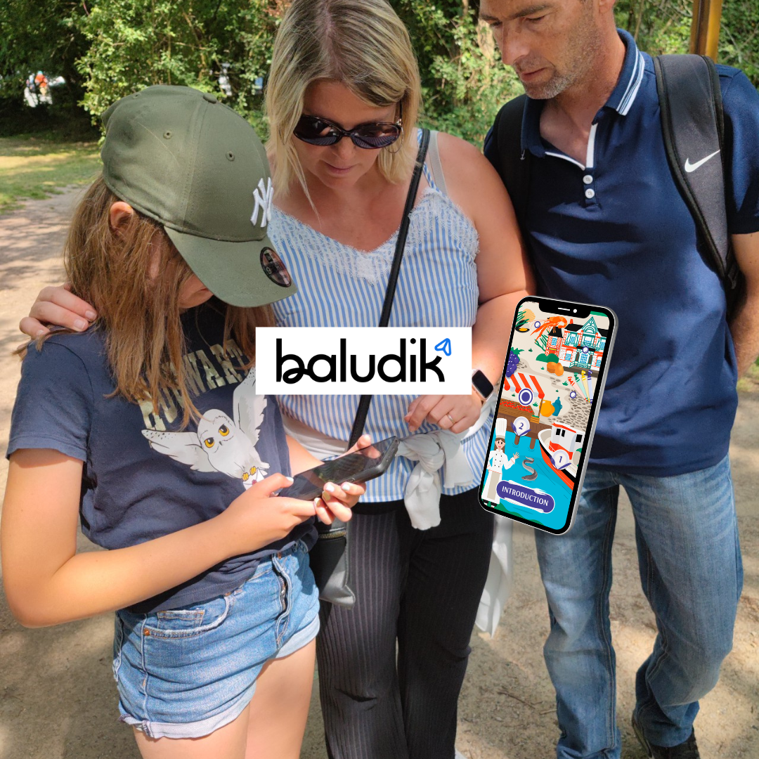 15 jeux de piste numériques sur l'application Baludik