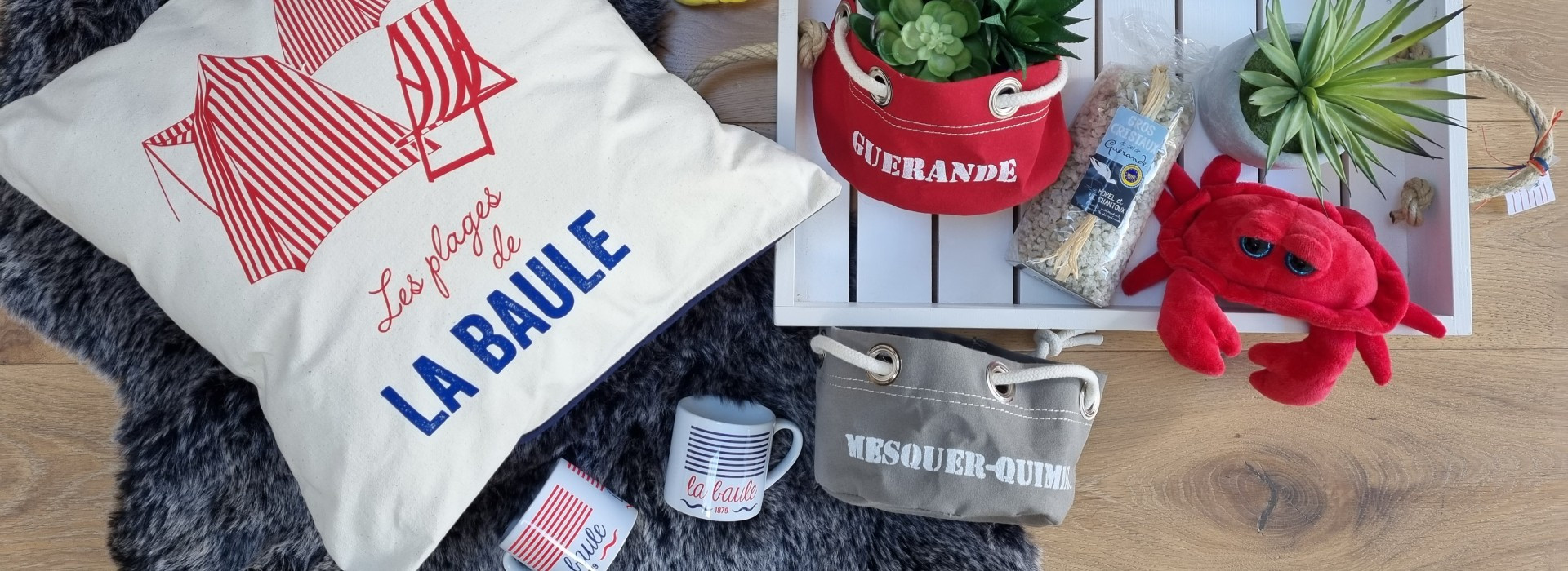 Boutique en ligne de l'Office de Tourisme - La Baule Presqu'île de Guérande - Collection Printemps