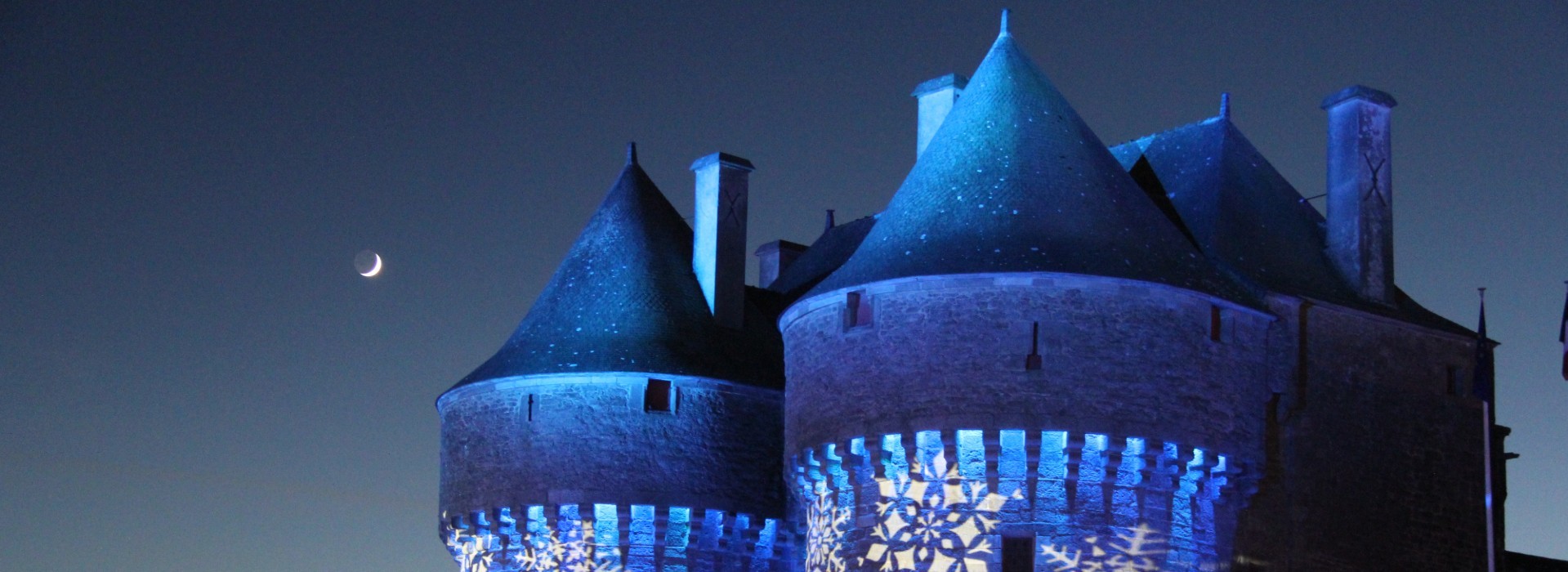 Guérande by light thème Noël 2018 - Mairie de Guérande