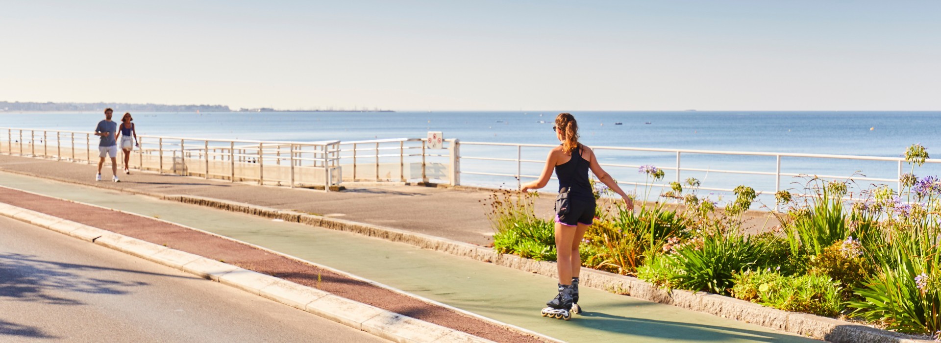 La Baule roller © Alexandre Lamoureux - Office de Tourisme La Baule Presqu'île de Guérande