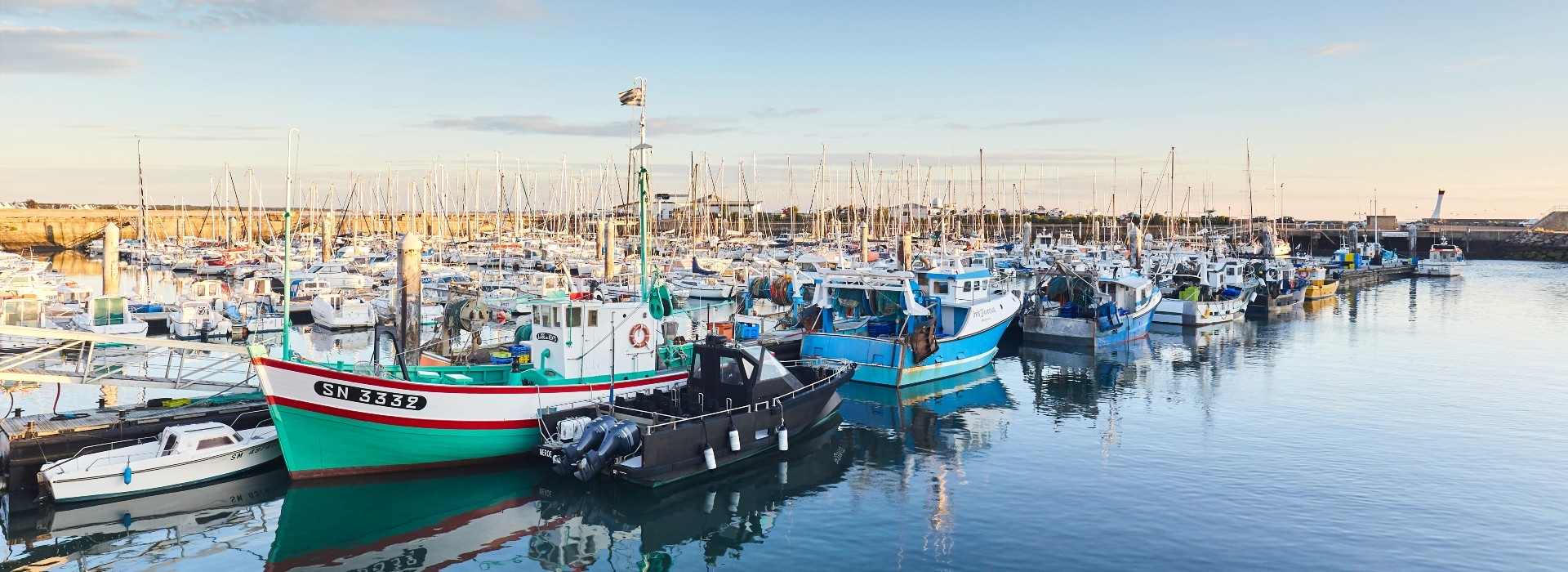 Le port de La Turballe