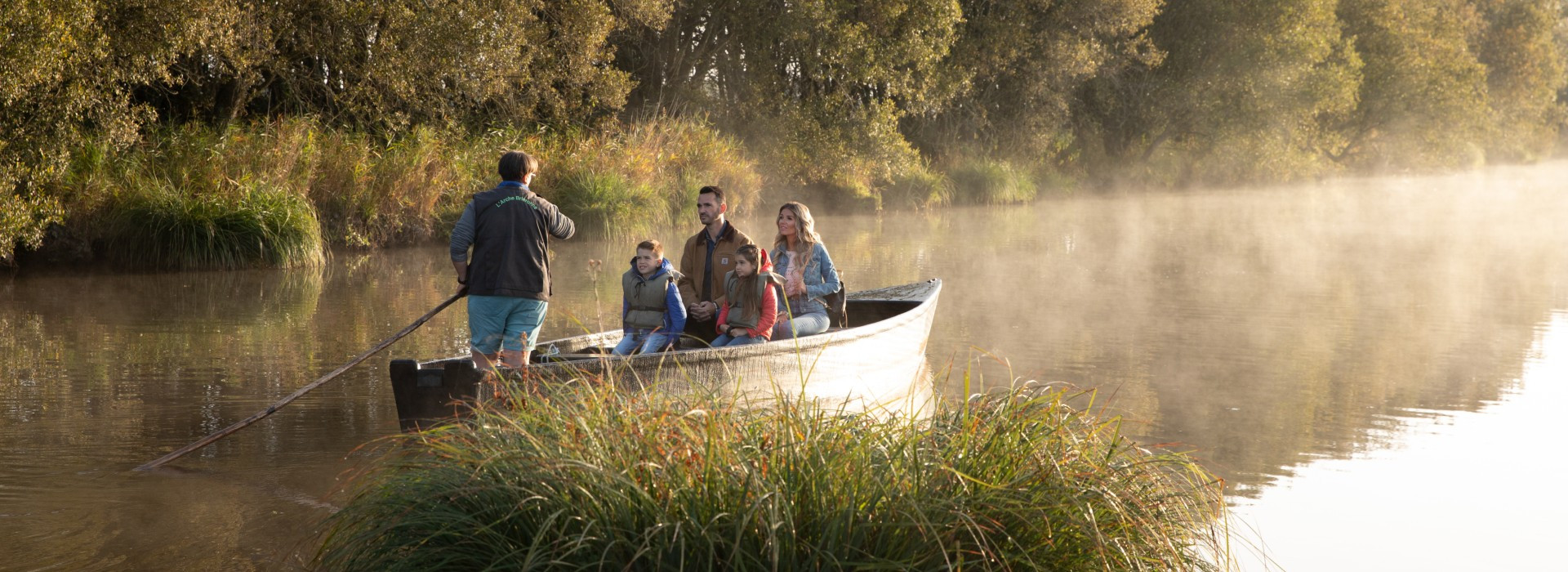 Visite des marais de Brière en barque