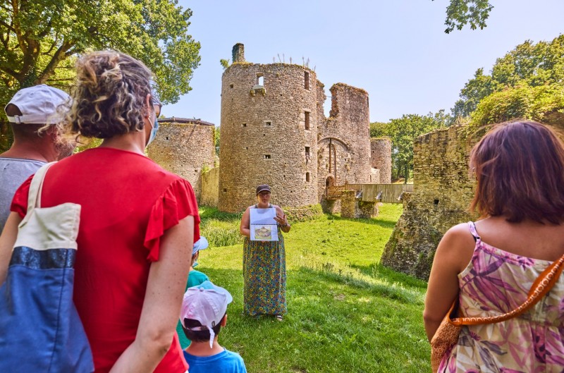 Le château de Ranrouët - Herbignac