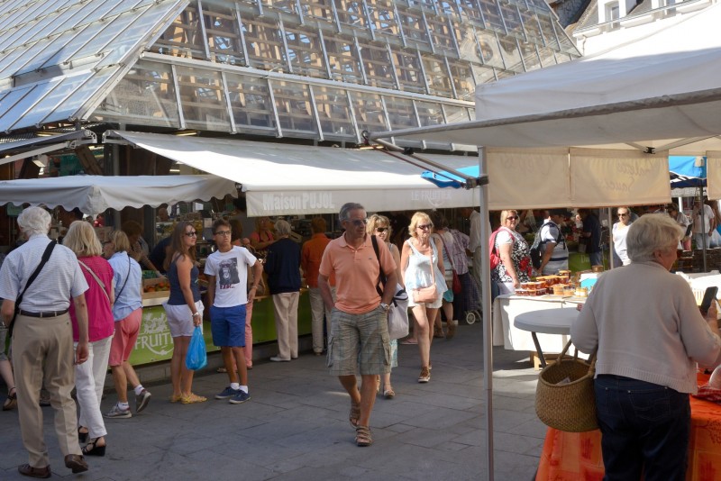 Marché du Pouliguen - Place des Halles - Patrick Gérard