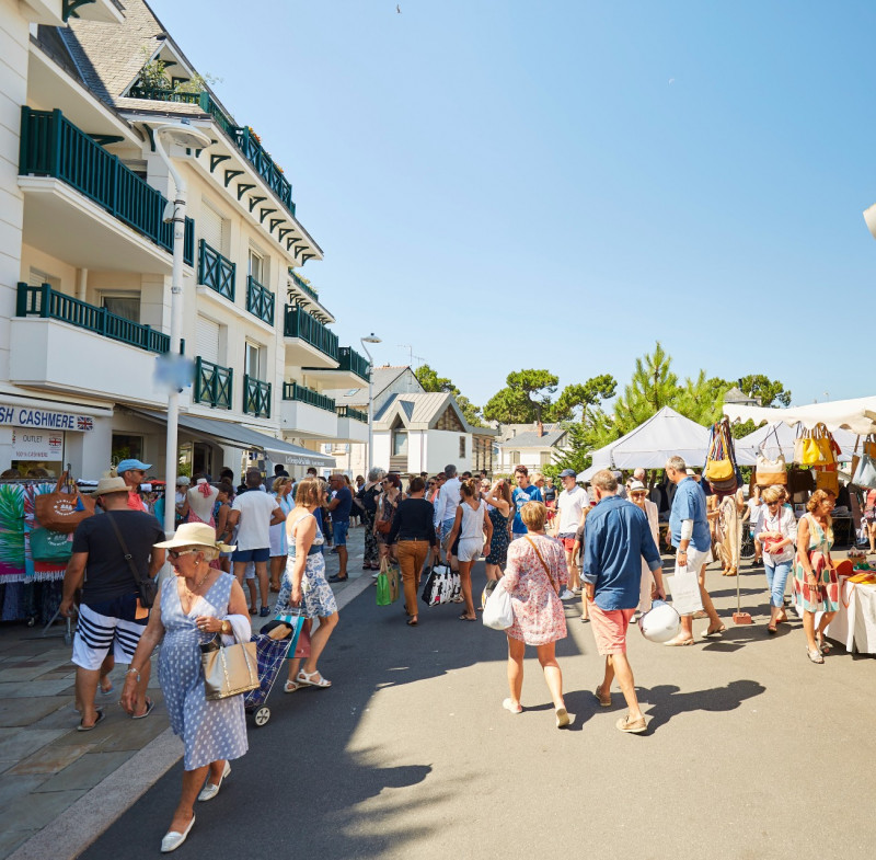 Shopping marché de La Baule