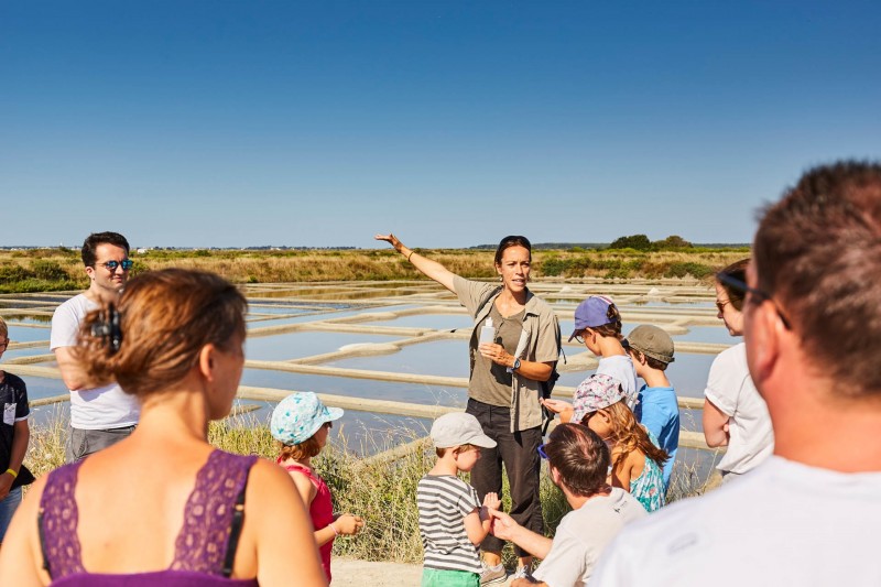 Visite marais salants accessibles Guérande