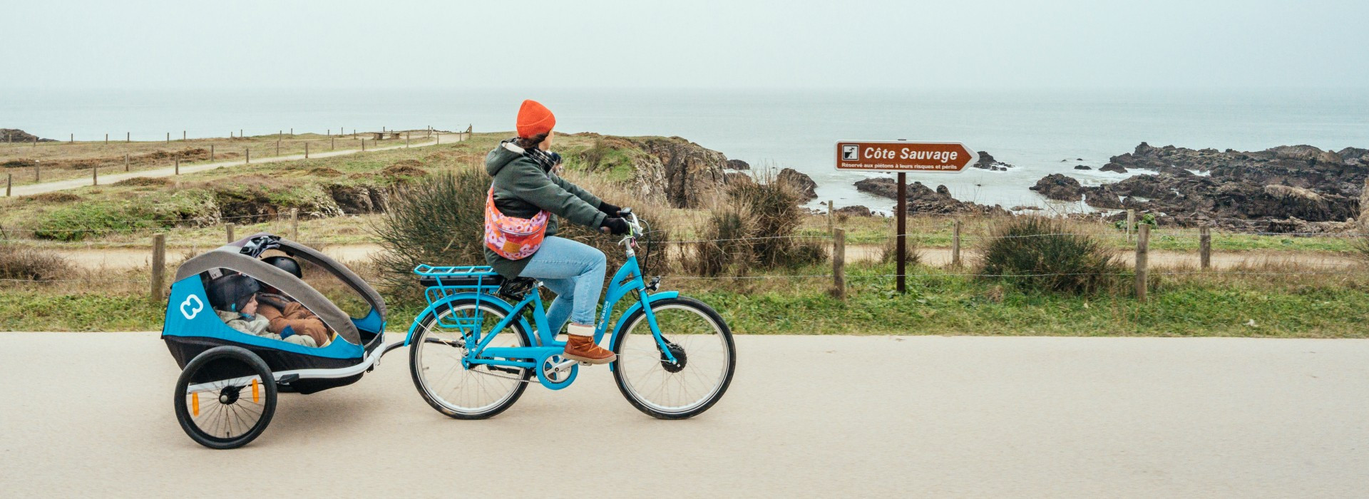 La côte sauvage en hiver 