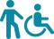 Etablissement accessible avec aide