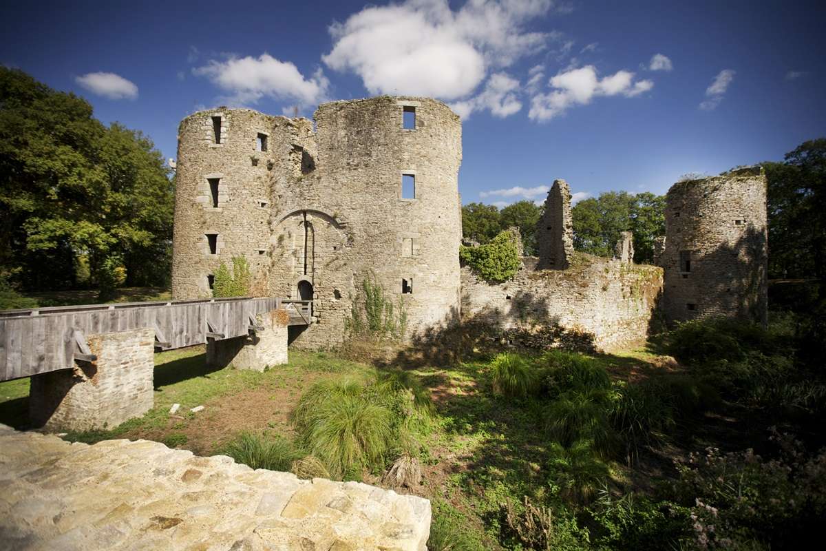 Hiking way 'The Castle of Ranrouët' in Herbignac