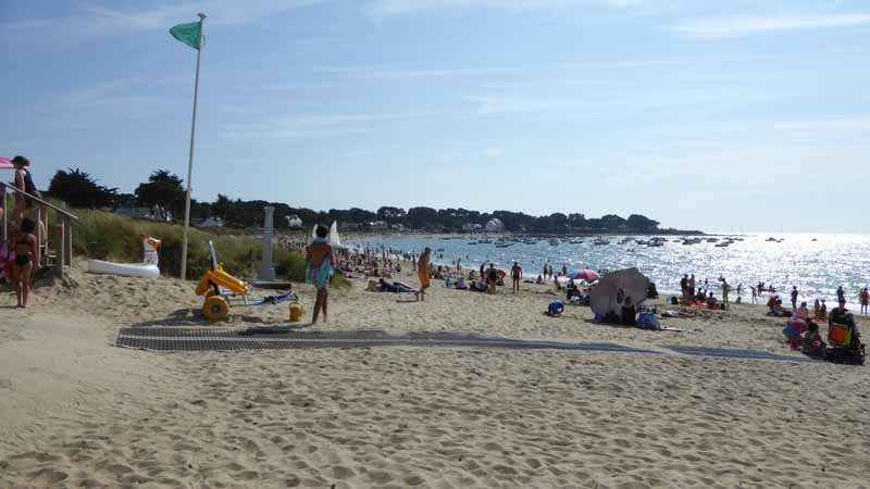 Plage de Lanséria - Poste de secours Avenue de la plage - Mesquer Quimiac