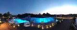 Camping La Roseraie La Baule - Complexe aquatique de nuit