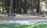 Picnic area of Le Pouliguen woods