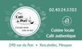 Café du Port à Kercabellec - Mesquer-Quimiac - logo