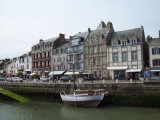 Circuit le tour de côte, le Croisic les quais, vue sur les anciennes demeures d'armateurs