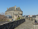 Cité Médiévale de Guérande - Porte Saint-Michel vue des Remparts