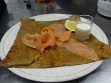 Crêperie La Flambée - Guérande - Galette saumon