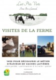 Ferme bio Lait Prés Verts - Flyer visite - Guérande