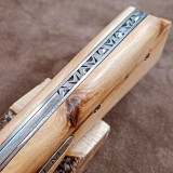 Guillochage Couteau Pliant - Forge Érable - Herbignac