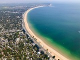 Héliberté - survol de la baie de La Baule en hélicoptère