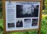 Histoire Dune Forêt - crash du bombardier américain - La Baule