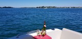 Iles et rivages-Degustation du muscadet bio Les Hautes Noelles - Golfe du Morbihan - Bretagne