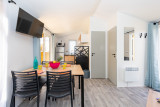 Intérieur mobil-home neuf - camping de la Baie