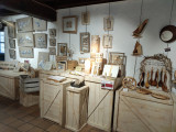 La chaumière des saveurs et de l'artisanat intérieur - Village de Kerhinet à Saint-Lyphard