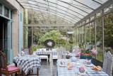 Maison d'hôtes La Guérandière - Guérande - Petit-déjeuner sous la verrière 