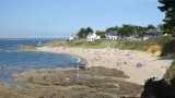 Plage du Moulin - vacanciers - Mesquer Quimiac