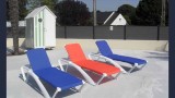 Mesquer Quimiac - Camping Le Prad'Heol - Transats piscine