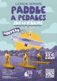 Paddle à pédales - Loisirs temps Libre - La Roche-Bernard