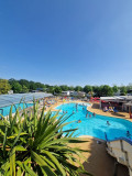 Piscine extérieure - Camping Les Chalands Fleuris - Saint-André-des-Eaux