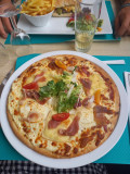 Camping de l'Etang du Pays Blanc, snack-restaurant, pizzas