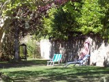 Guérande proche cité médiévale, Chambres d'hôtes de caractère la Maison Bizienne, jardin détente