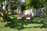 Guérande proche cité médiévale, Chambres d'hôtes de caractère la Maison Bizienne, jardin détente