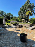 Terrasse avec tables - Chambre d'hôtes Escapade en Brière - Saint-Lyphard