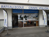 Vitrine Bateau Ecole Cravic Veillon