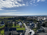 Vue du clocher de Trescalan, La Turballe