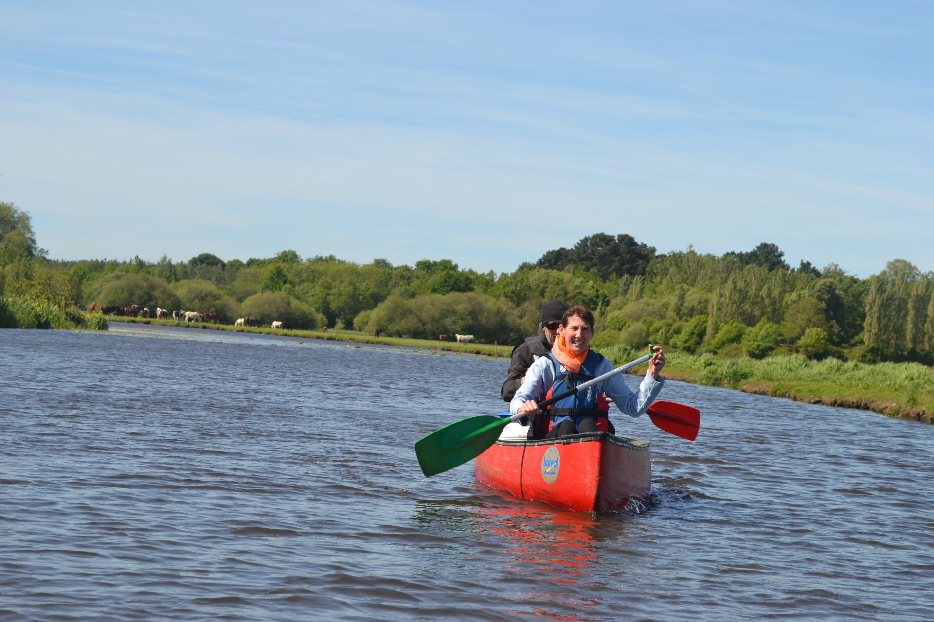 canoe sur le Brivet