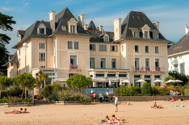 La Baule - Hôtel La Villa Caroline - Vue depuis la plage