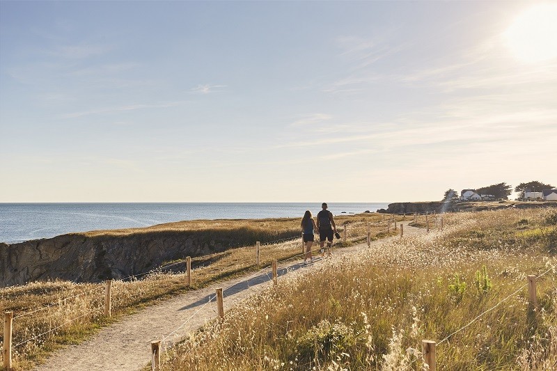 La côte sauvage, sentier littoral, Le Pouliguen