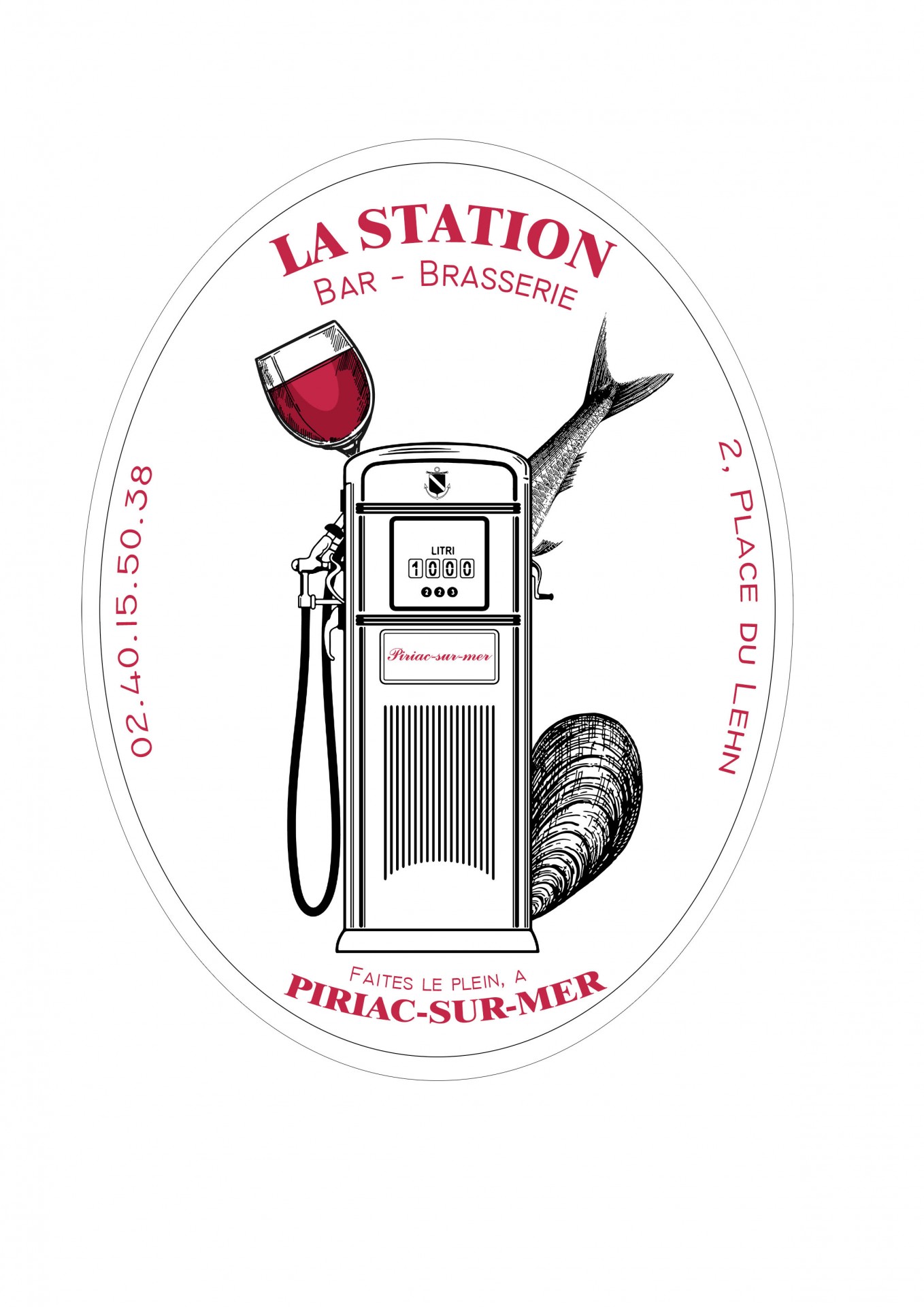 Logo Brasserie La Station - Piriac sur Mer