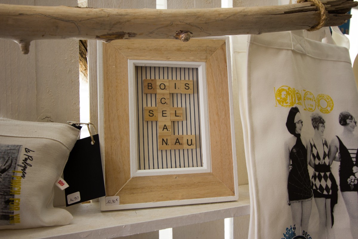 Cadre Scrabble La boutique du casa cosy le Pouliguen