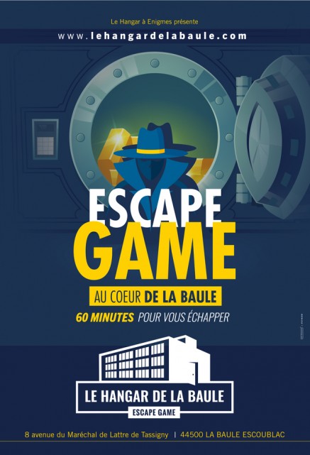 01 - Le Hangar de La Baule - affiche