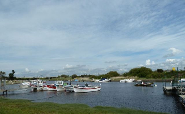Aire de camping cars du Port de Méan proche de Saint Nazaire