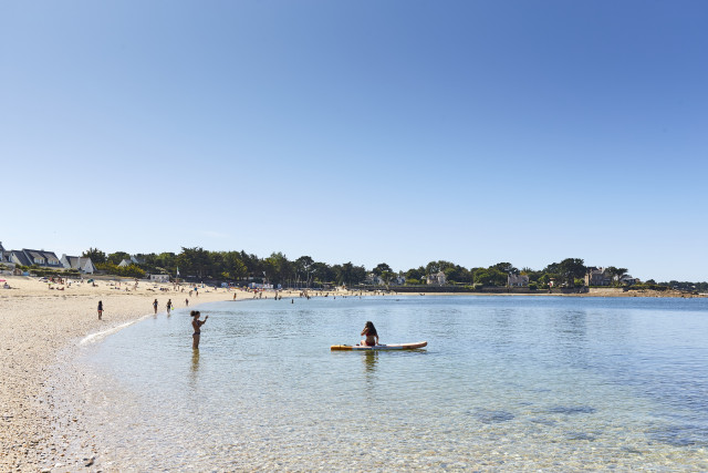 Aire de pique-nique de la plage de Sorlock - Mesquer Quimiac