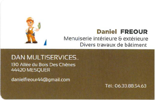 Carte de visite Dan Freour - Mesquer Quimiac