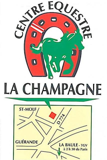 Centre équestre la Champagne - logo - Saint-Molf