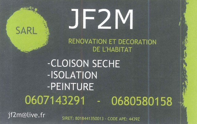 SARL JF2M - rénovation et décoration de l'habitat au Pouliguen et en Loire-Atlantique